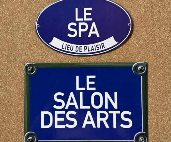 15x24 cm — Placas Parmui Placa enlozada Parmui, 15x24 cm