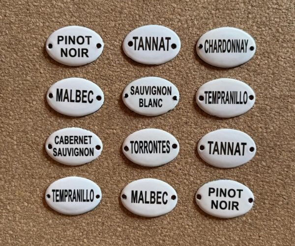 4x6 cm — Placas Parmui Placa enlozada Parmui, 4x6 cm