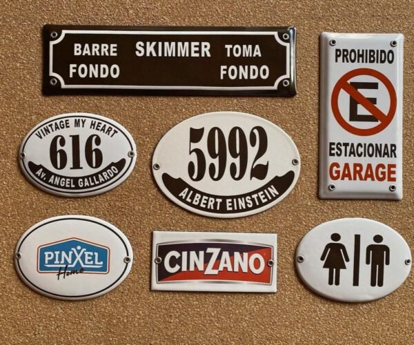 Empresas — Placas Parmui Placa enlozada Parmui, empresas