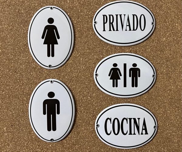 Otras — Placas Parmui Placa enlozada Parmui, otras