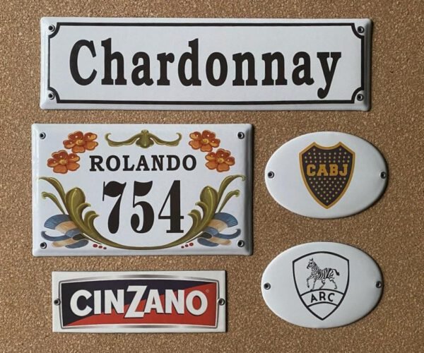 Otras — Placas Parmui Placa enlozada Parmui, otras