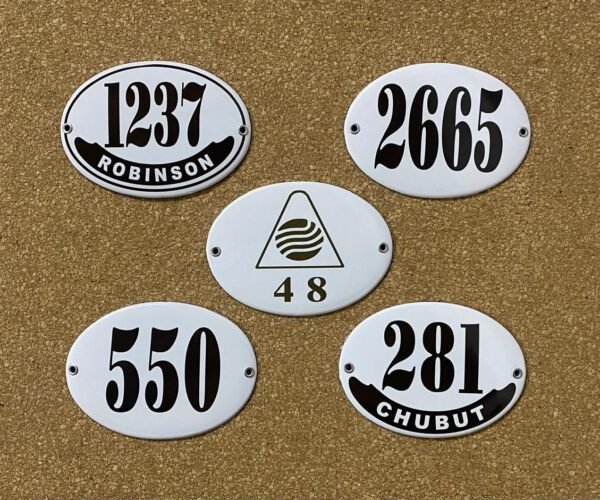 Otras — Placas Parmui Placa enlozada Parmui, otras