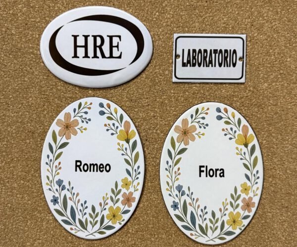 Otras — Placas Parmui Placa enlozada Parmui, otras