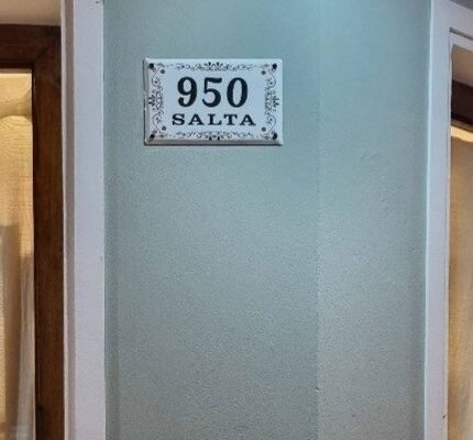Rectangulares Calle Nuestros clientes — Placas Parmui Placa enlozada Parmui, rectangulares calle nuestros clientes