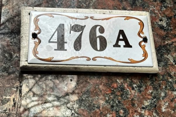 Rectangulares Calle Nuestros clientes — Placas Parmui Placa enlozada Parmui, rectangulares calle nuestros clientes