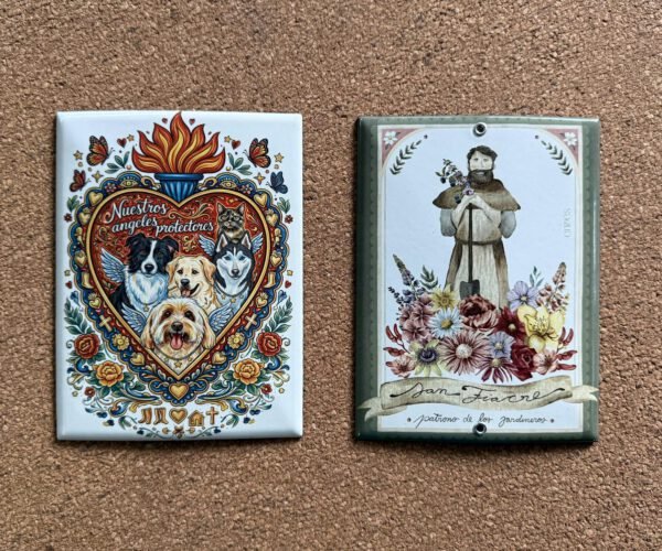 13x18 y 15x20 cm — Placas Parmui Placa enlozada Parmui, 13x18 y 15x20 cm