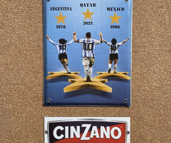 20x25 y 20x30 cm — Placas Parmui Placa enlozada Parmui, 20x25 y 20x30 cm
