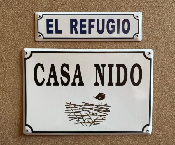 25x38 y 25x50 cm — Placas Parmui Placa enlozada Parmui, 25x38 y 25x50 cm