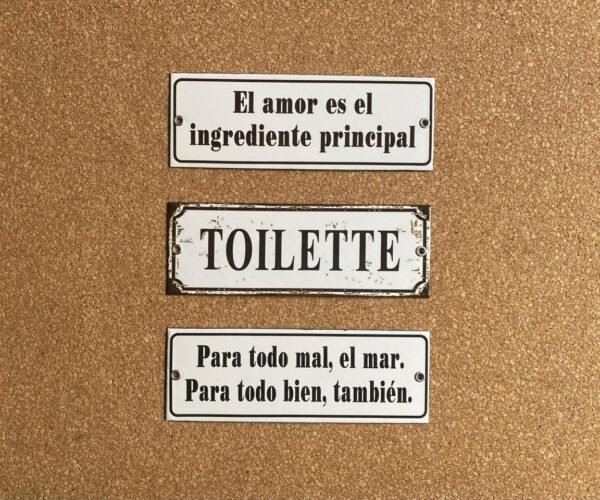 6x9, 7x15 y 7x20 cm — Placas Parmui Placa enlozada Parmui, 6x9, 7x15 y 7x20 cm