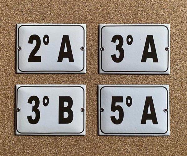 9x12, 10x14 y 10x15 cm — Placas Parmui Placa enlozada Parmui, 9x12, 10x14 y 10x15 cm