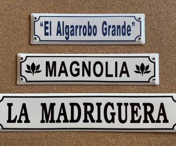 Con Imágenes — Placas Parmui Placa enlozada Parmui, con imágenes