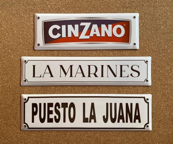 Con Imágenes — Placas Parmui Placa enlozada Parmui, con imágenes