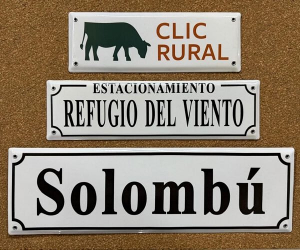 Con Imágenes — Placas Parmui Placa enlozada Parmui, con imágenes