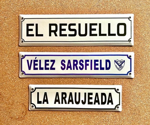 Con Imágenes — Placas Parmui Placa enlozada Parmui, con imágenes