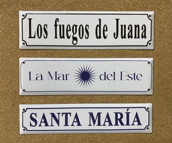 Con Imágenes — Placas Parmui Placa enlozada Parmui, con imágenes