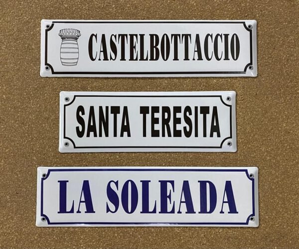 Con Imágenes — Placas Parmui Placa enlozada Parmui, con imágenes