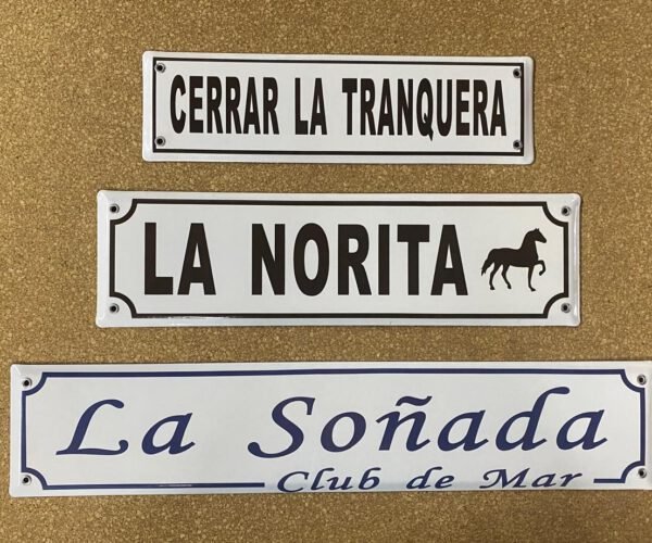 Con Imágenes — Placas Parmui Placa enlozada Parmui, con imágenes
