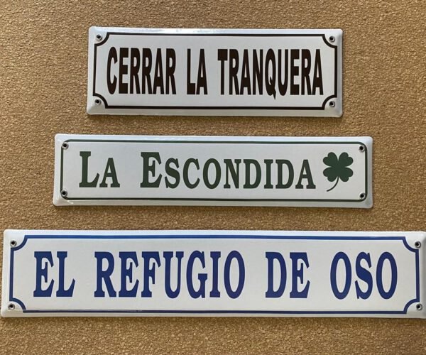 Con Imágenes — Placas Parmui Placa enlozada Parmui, con imágenes