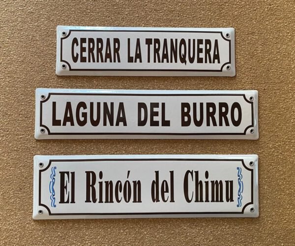 Con Imágenes — Placas Parmui Placa enlozada Parmui, con imágenes