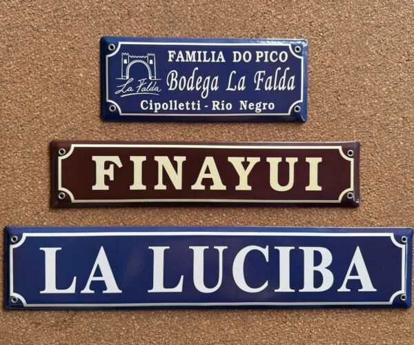 Fondos en Color — Placas Parmui Placa enlozada Parmui, fondos en color