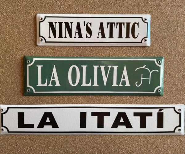 Fondos en Color — Placas Parmui Placa enlozada Parmui, fondos en color