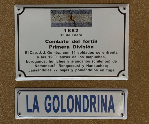 Conmemorativas — Placas Parmui Placa enlozada Parmui, conmemorativas