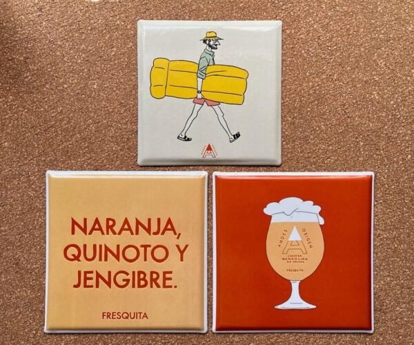 Cuadradas — Placas Parmui Placa enlozada Parmui, cuadradas