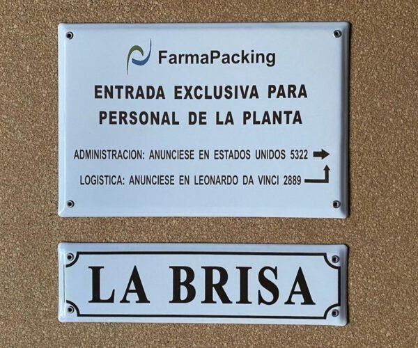 Empresas — Placas Parmui Placa enlozada Parmui, empresas