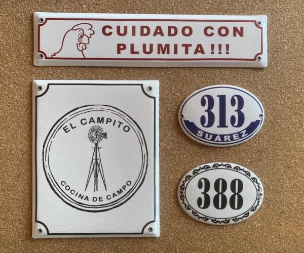 Empresas — Placas Parmui Placa enlozada Parmui, empresas