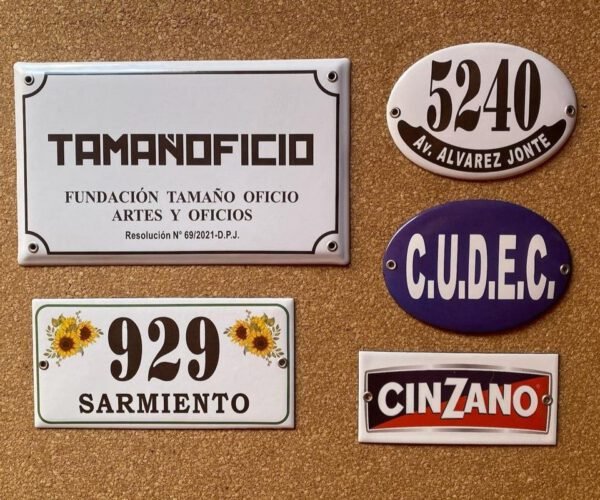 Empresas — Placas Parmui Placa enlozada Parmui, empresas