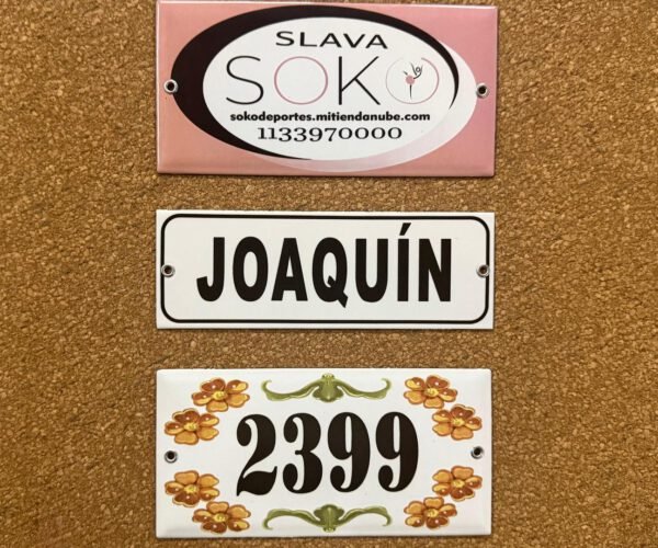 Empresas — Placas Parmui Placa enlozada Parmui, empresas
