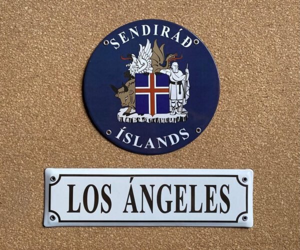 Redondas — Placas Parmui Placa enlozada Parmui, redondas