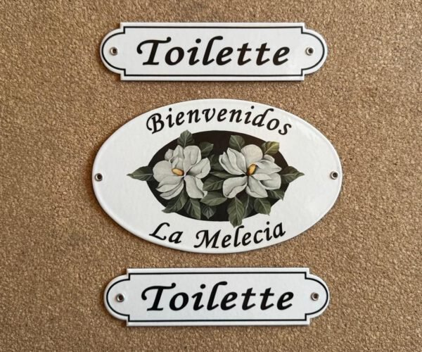 Sagomadas — Placas Parmui Placa enlozada Parmui, sagomadas