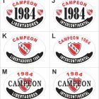 Placas Independiente — diseños I, J, K, L, M y N