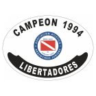 Placa enlozada de Argentinos Juniors, diseño L