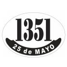 Placa enlozada de Atlético Tucumán, diseño A
