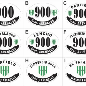 Modelos de placa enlozada de Banfield