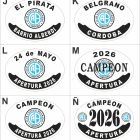 Modelos de placa enlozada de Belgrano