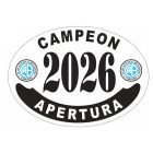Placa enlozada de Belgrano, diseño O