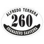 Placa enlozada de Central Córdoba, diseño G