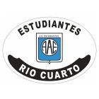 Placa enlozada de Estudiantes de Río Cuarto, diseño I