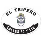 Placa enlozada de Gimnasia y Esgrima La Plata, diseño D