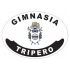Placa enlozada de Gimnasia y Esgrima La Plata, diseño E