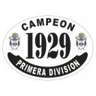Placa enlozada de Gimnasia y Esgrima La Plata, diseño G
