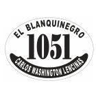 Placa enlozada de Gimnasia y Esgrima de Mendoza, diseño E