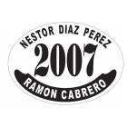 Placa enlozada de Lanús, diseño H