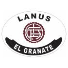 Placa enlozada de Lanús, diseño I