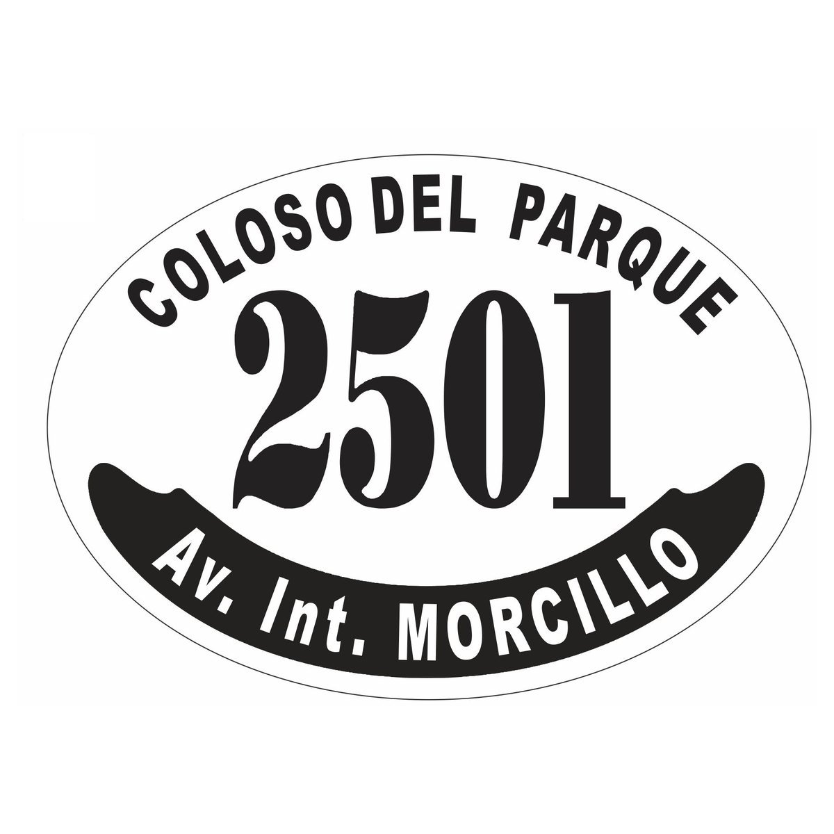 Placa enlozada de Newell's Old Boys, diseño H