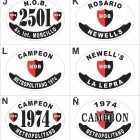 Modelos de placa enlozada de Newell's Old Boys