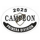 Placa enlozada de Platense, diseño L